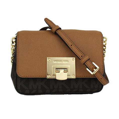 michael kors tina crossbody|Michael Kors Tina Leather Clutch Crossbody and Detachable .